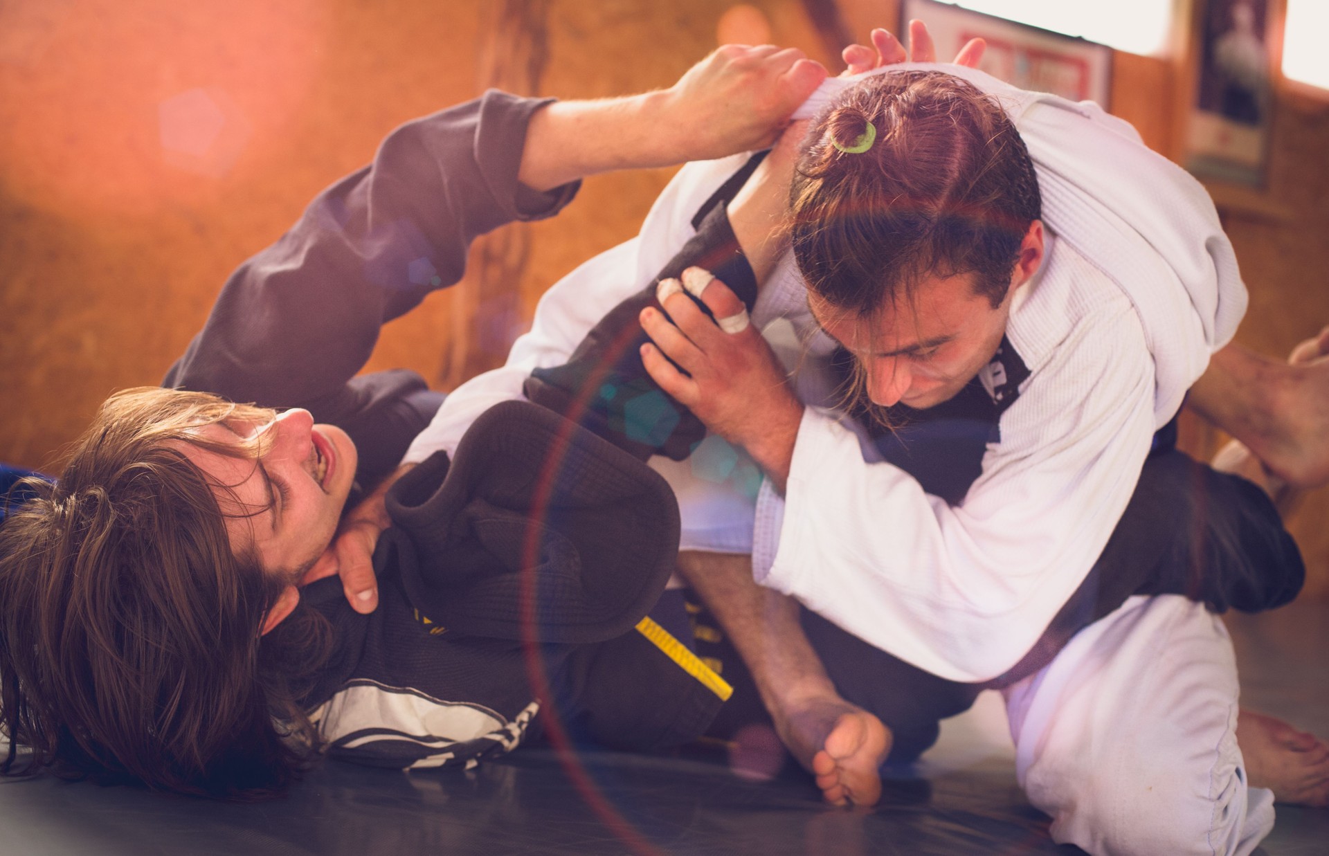 Brazilian Jiu-Jitsu Martial Arts Exercising